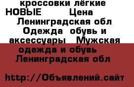 кроссовки лёгкие, НОВЫЕ!!!!! › Цена ­ 2 000 - Ленинградская обл. Одежда, обувь и аксессуары » Мужская одежда и обувь   . Ленинградская обл.